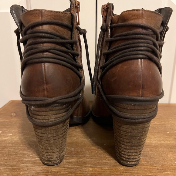 Steve Madden Raglin Bootie in Cognac Brown Size 6.5 - Picture 6 of 13